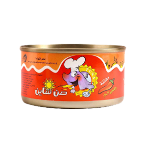 تونة صن شاين مفتتة حار 185جم