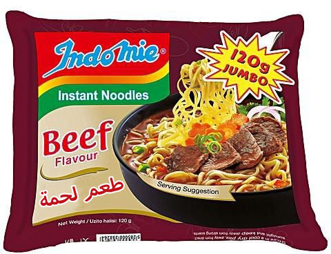 اندومي لحمة جامبو