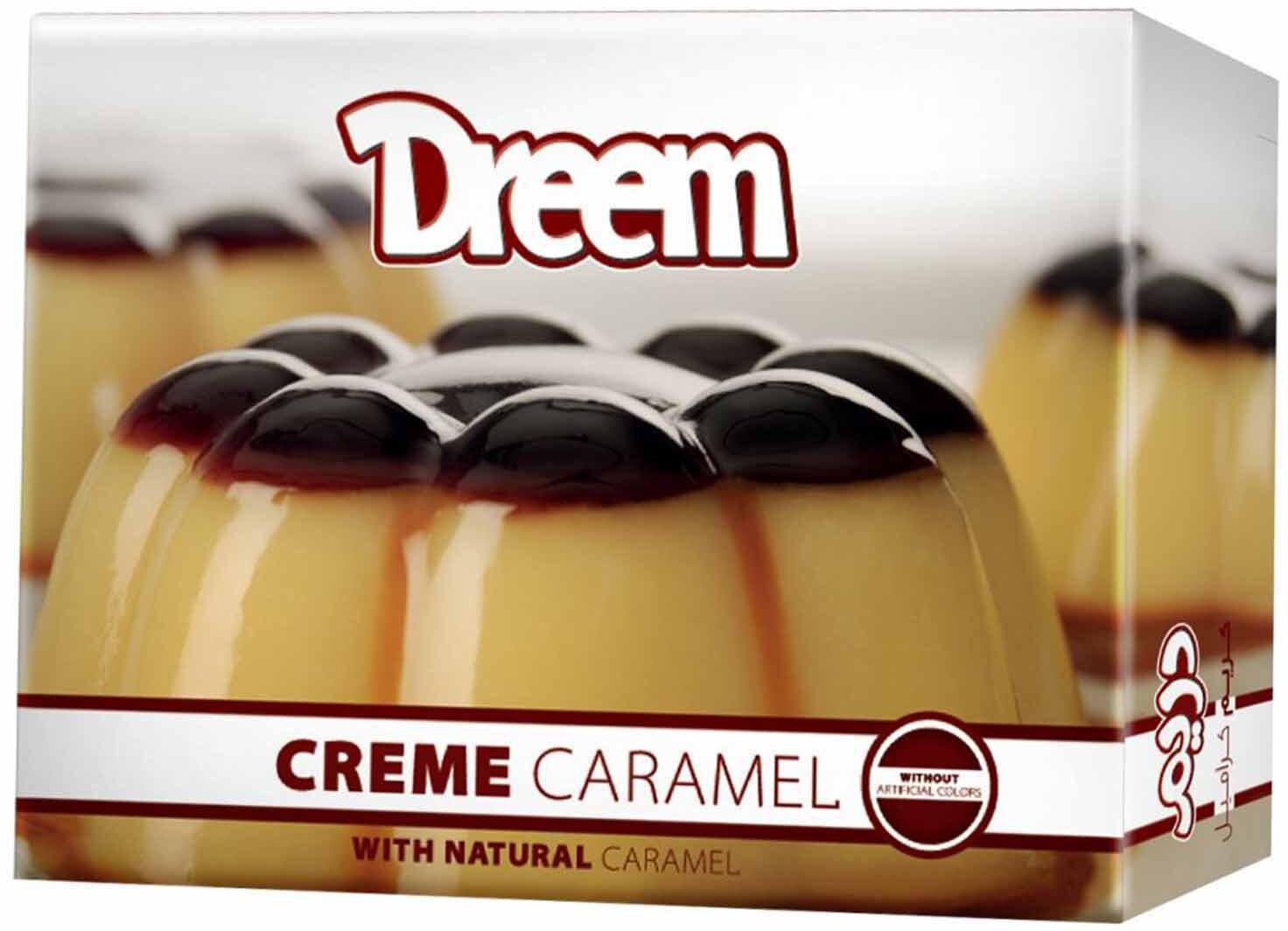 كريم كراميل علب دريم